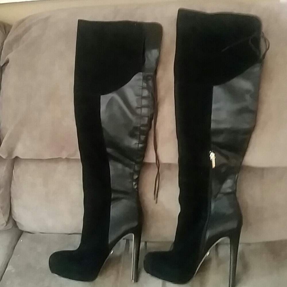 Bebe Thigh high boots